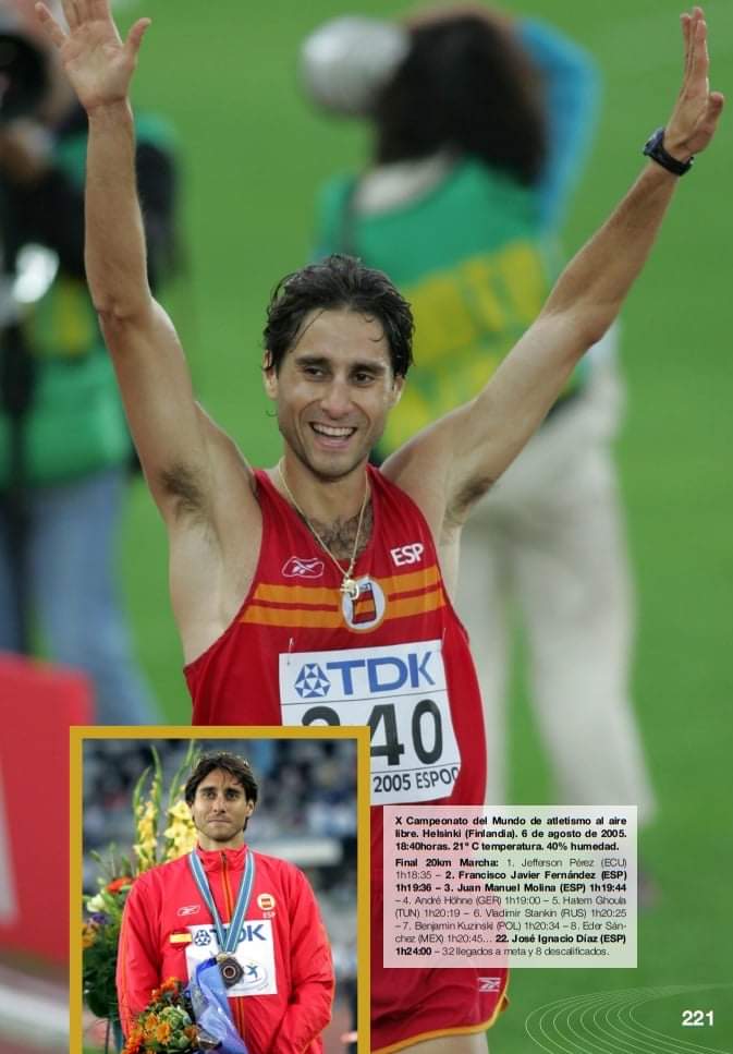 jmolinacieza's tweet photo. ¿Por qué soñar si lo puedes superar?100 años de Atletismo Español y se amontonan imágenes de 17 años dedicados a la competición.
Victorias y derrotas más allá del DEPORTE, del sendero de la VIDA como continuo proceso de aprendizaje que se resume en caer y levantarte. Gracias https://t.co/2zMXEFYMWp