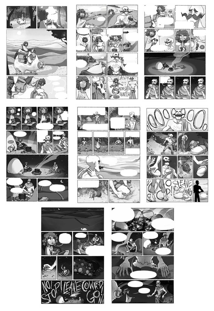 my first paid comic was from 6 years ago too!!! aww. honestly not much has changed since then, but I am a lot more comfortable in my style! 