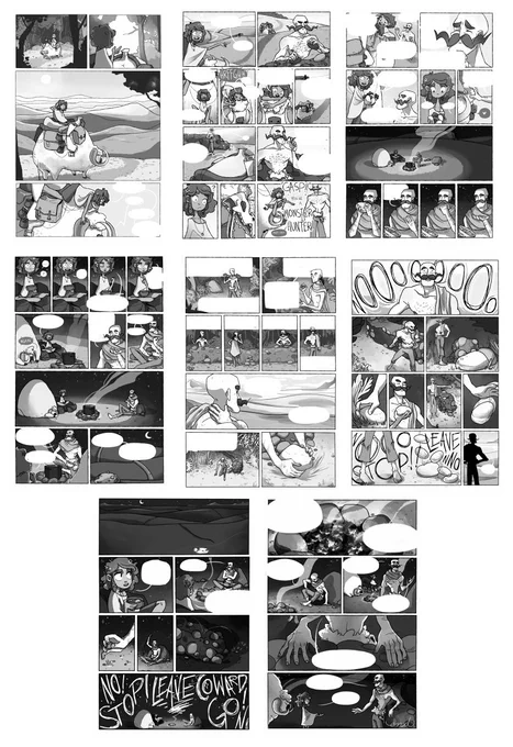 my first paid comic was from 6 years ago too!!! aww. honestly not much has changed since then, but I am a lot more comfortable in my style! 