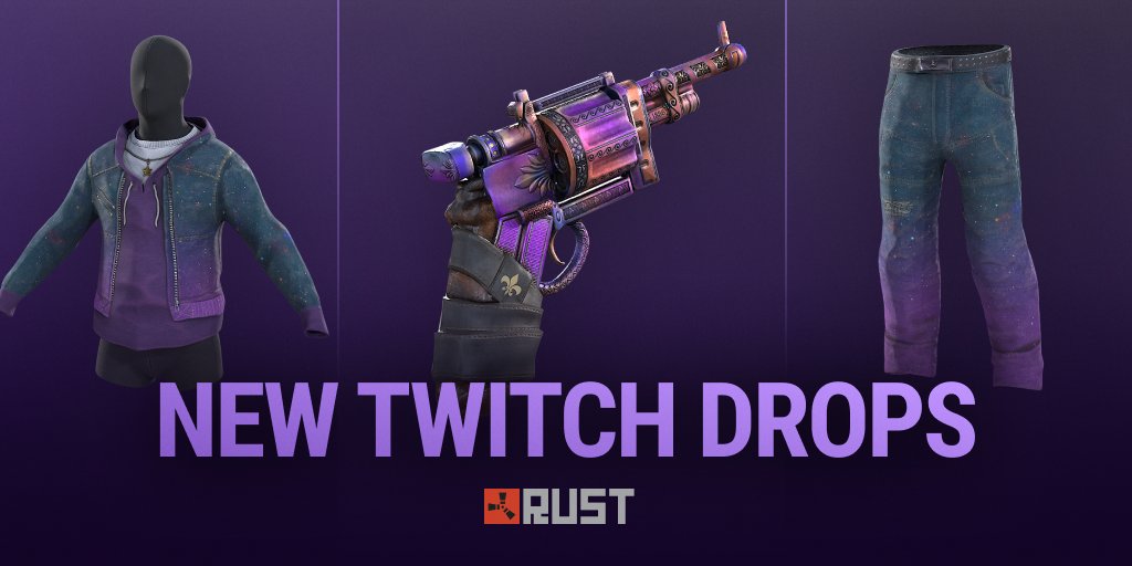 Rust Twitch Drops Are Now Enabled For All Rust Streamers More Information At T Co Ocjrhpeuwi