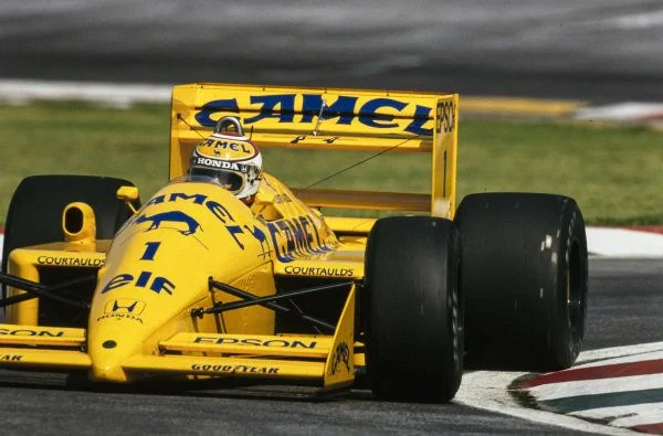 ピケとロータスっていうからてっきりこれかと思った1988年のロータスホンダ100Ｔ／Car No.1 Nelson Piquet……ｗ  