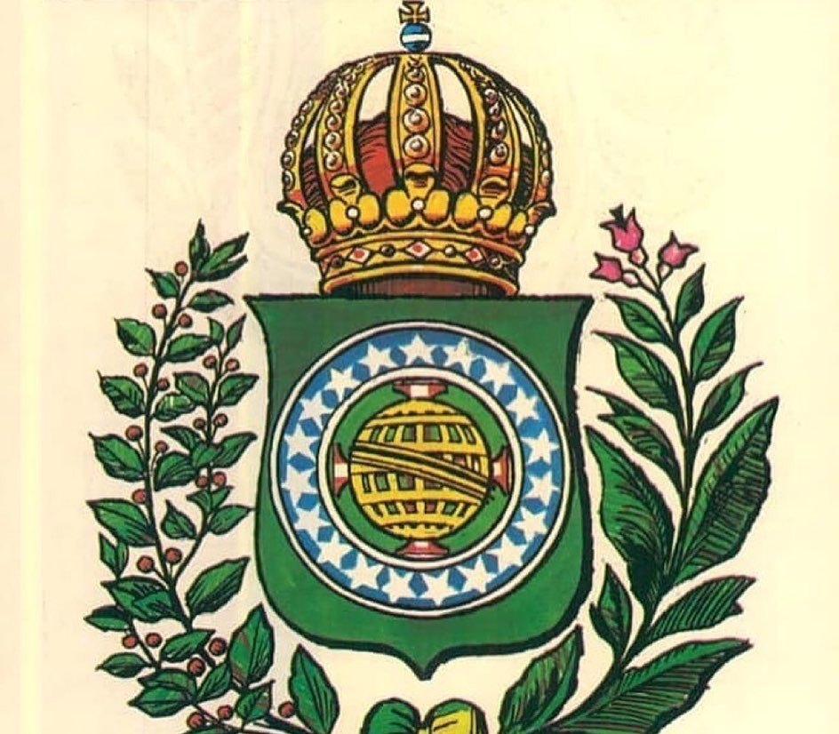 Capa da Constituição – Von Regium  Brasil império, História do brasil,  Brasil imperial