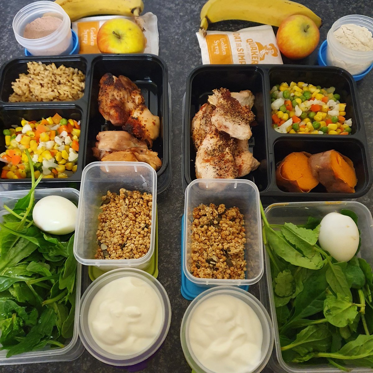 SionLLB's tweet photo. Meal Prep! https://t.co/nQjjL01gIl