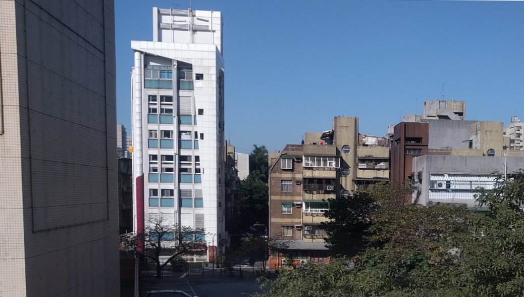 Remember the part about how building density is based on Floor Area Ratio? Some buildings (like the one on the left) are built with extra-high ceilings so that residents can install lofts inside for extra space.