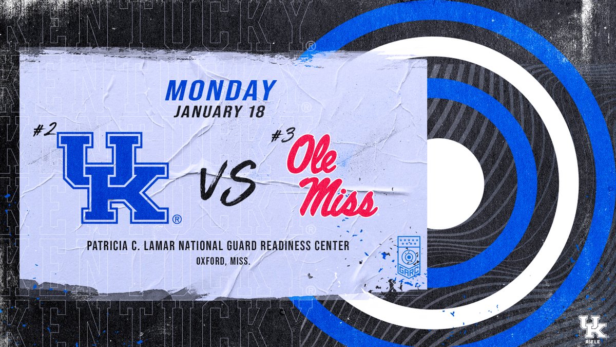 UKRifle's tweet photo. The 2021 season opens Monday with a great matchup -- No. 2 Kentucky at No. 3 Ole Miss!
https://t.co/dj87JVjWrf https://t.co/h3EOMaNBPN