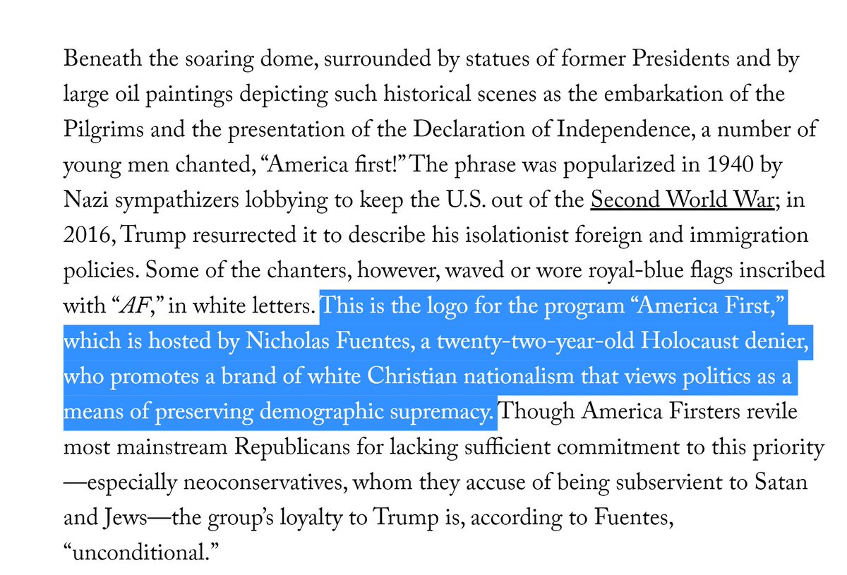 For the literal-minded concern trolling , yes, this group is comprised of a mix of white supremacists, white nationalists, racists, race-baiters and general all-round xenophobes.  https://www.newyorker.com/magazine/2021/01/25/among-the-insurrectionists https://www.buzzfeednews.com/article/emmanuelfelton/black-capitol-police-racism-mob