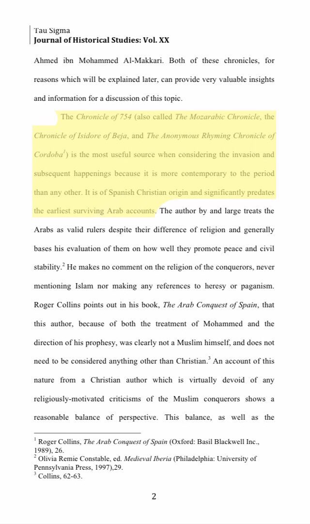 Qualifier une chronique reconnue dans le monde scientifique de « pas fiable » (car balayant son idéologie) en utilisant des articles Wikipédia pour réfuter un fait établit de tous depuis 13 siècles.