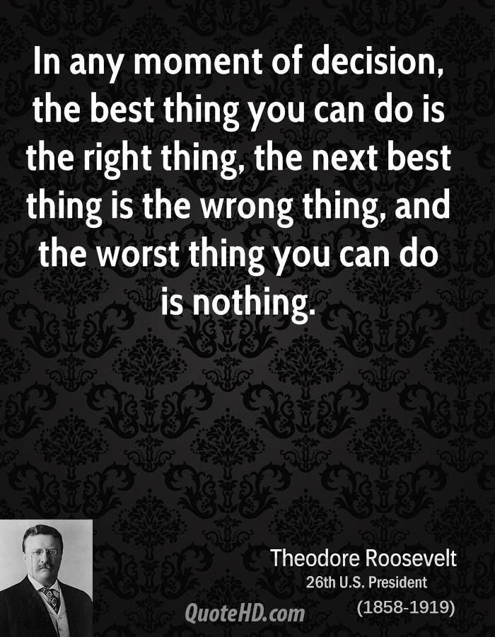 Teddy famously said "The best thing you can do is the right thing. Next best is the wrong thing, and the worst is nothing" This is a sprint, not a marathon. Our leadership & OWS has bungled this horribly and here we are - with a populous ready to get the vaccine and unable to.