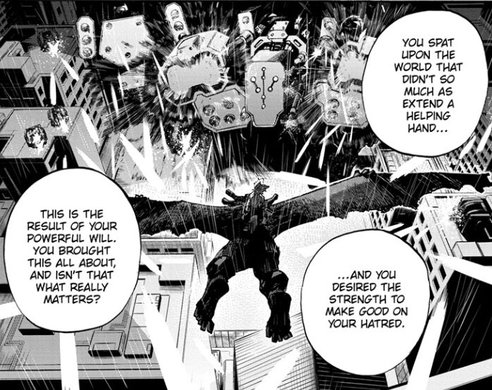 AFO took a massive jump for me with the last few chapters. I enjoyed the dialogue between him and Shiggy immensely this chapter, and I like how he’s giving off this “it was all part of my plan from the very beginning” vibe. Reminds me of one of my favorite villains of all time