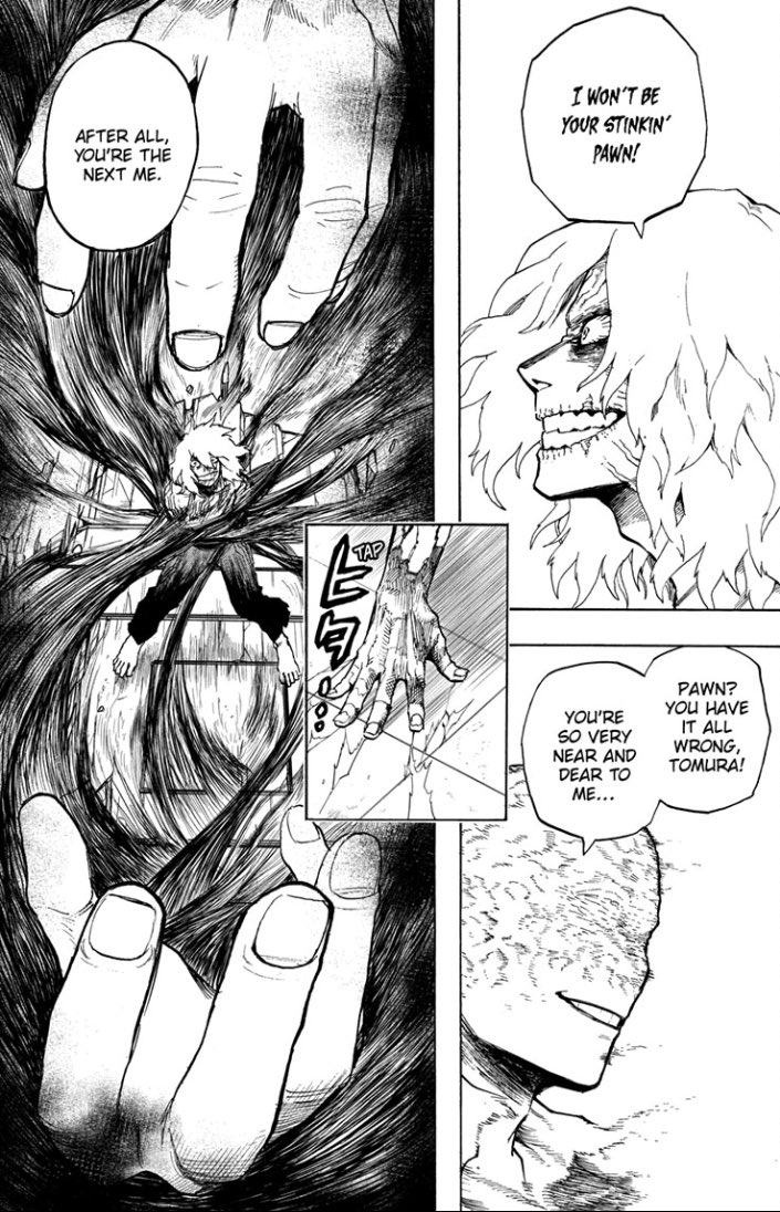 AFO took a massive jump for me with the last few chapters. I enjoyed the dialogue between him and Shiggy immensely this chapter, and I like how he’s giving off this “it was all part of my plan from the very beginning” vibe. Reminds me of one of my favorite villains of all time