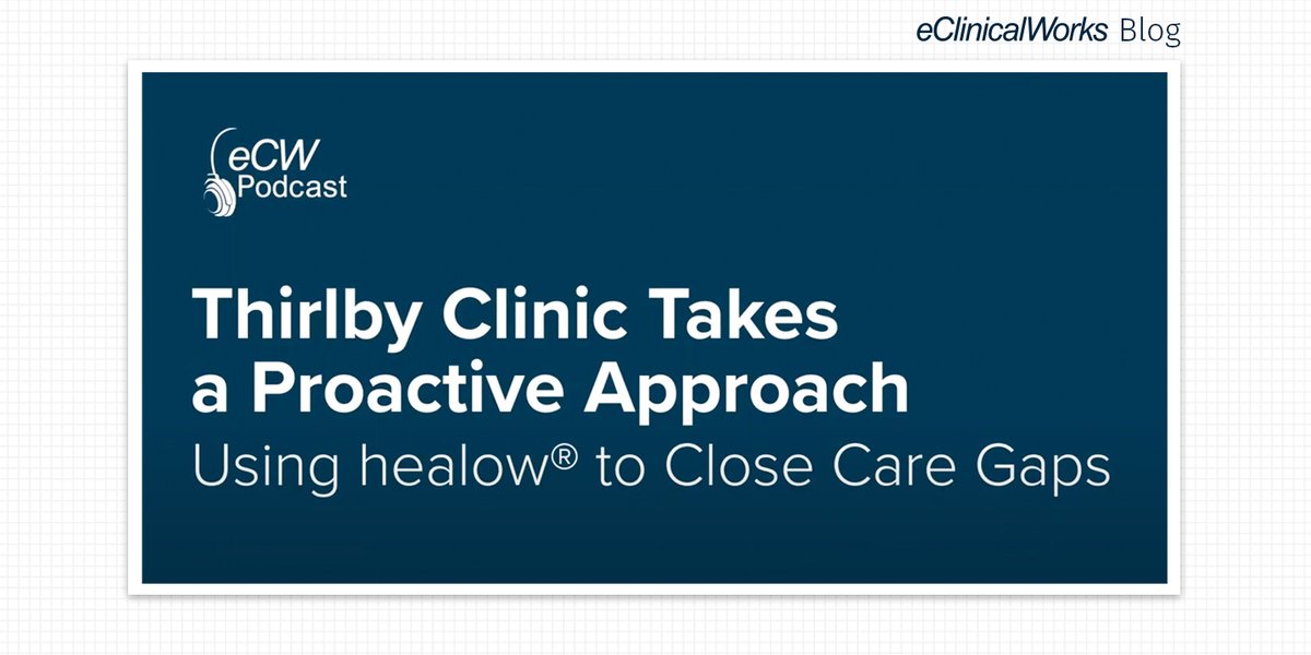 eClinicalWorks's tweet photo. Hear how this Michigan practice utilizes healow #TeleVisits & #ChronicCareManagement to better control diabetes & reduce hospitalizations for their patients ➡️ https://t.co/ryt93ucd75 https://t.co/NGJzKZpITR