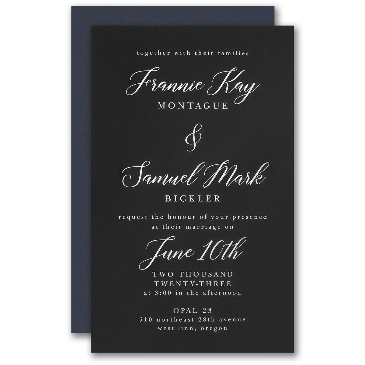 CarlsonCraft's tweet photo. Say It With Elegance!
The ultimate printing process for fine stationery is engraving, and this wedding invitation takes engraving to an entirely new level of beautiful on premium colored paper. Personalized with white engraved ink.
#carlsoncraft #engravedweddinginvitations https://t.co/I2Y4hxGh2D