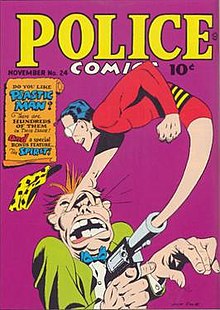 Golden Age comics are often looked down upon for various reasons which is why you should not be a dork and read Jack Cole's plastic man.