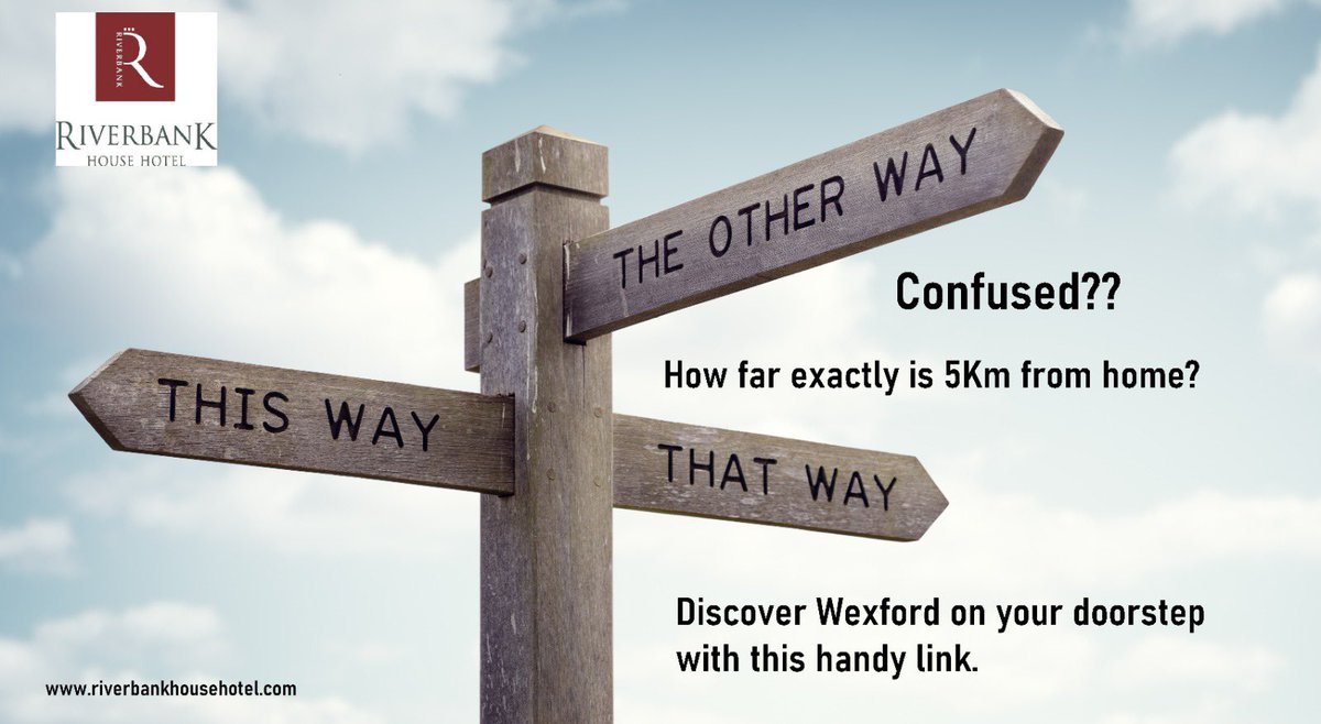 riverbankhotel's tweet photo. We are delighted to support a fellow Co. Wexford company who developed this handy link to easily show on a map your 5k limit, simply click here https://t.co/Oojd07VVZk
Exercise is important for your mind and body.  Please share &amp; stay safe everyone 🚶❤️ https://t.co/f5jMGqxYbw