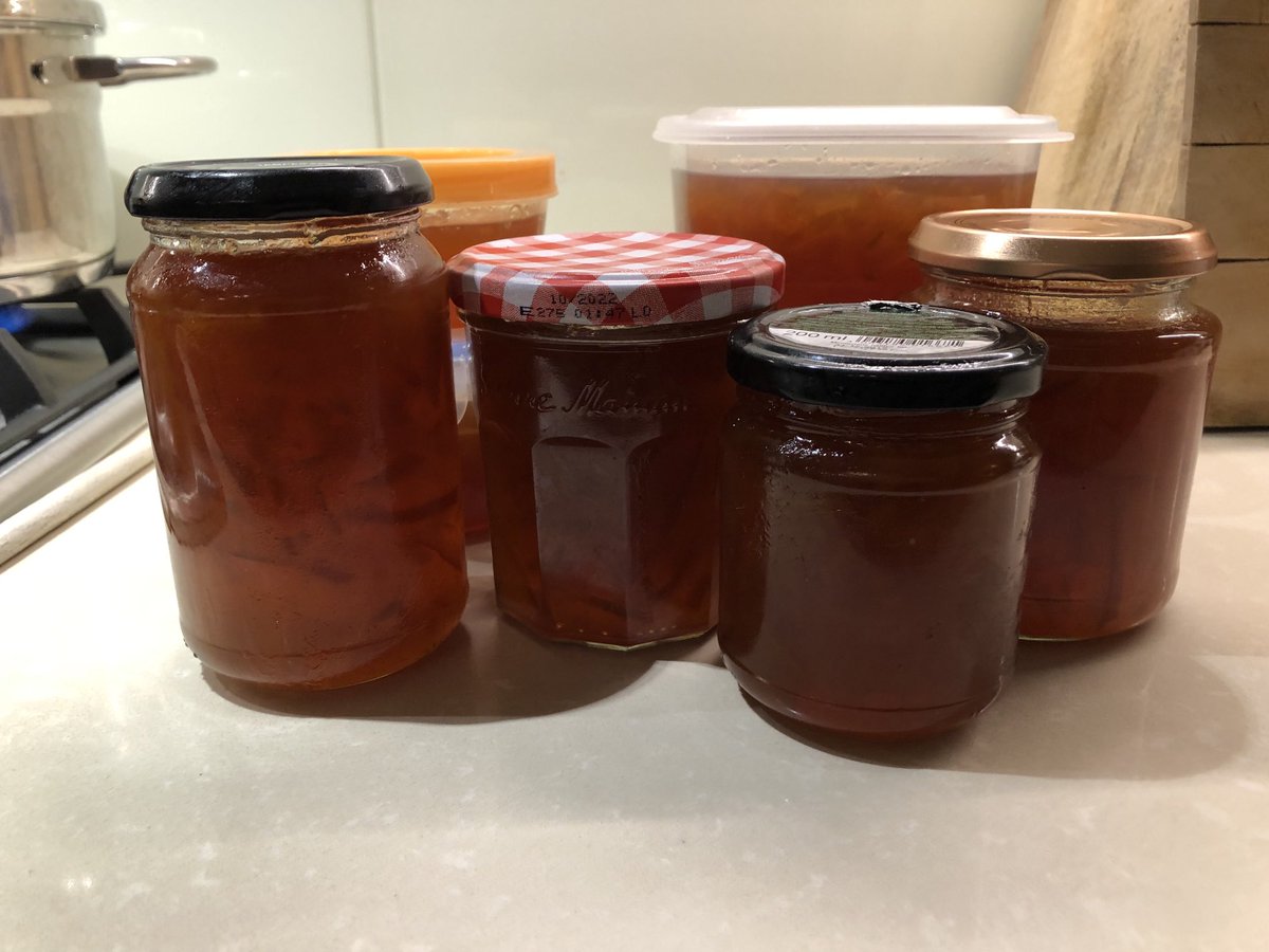 Ed_Owen's tweet photo. Words can’t properly describe the sense of achievement I feel at having made this marmalade yesterday. It’s really good too! #lockdownluck https://t.co/Wzui4XVNj4