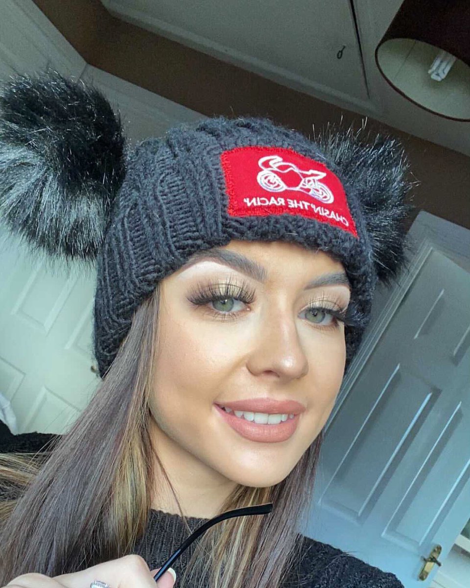 motorbikepod's tweet photo. Keep your heads &amp; ears toastie warm this winter with our single &amp; double bobble hats available to buy on our website #CTRmerch https://t.co/hhCGFGbbF7