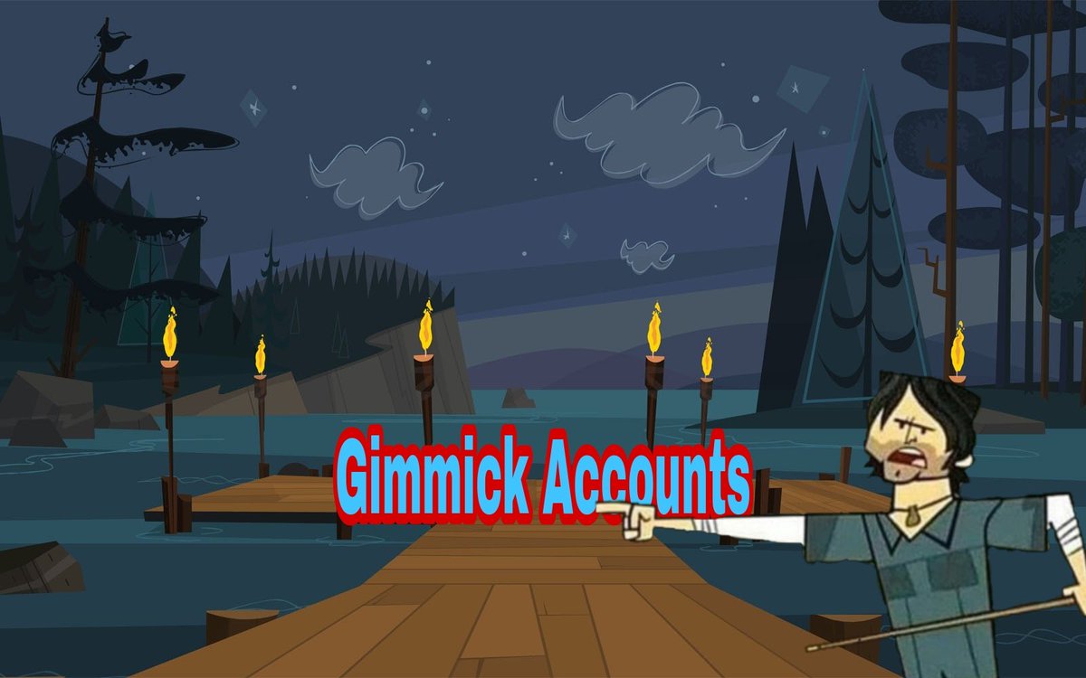 RT @FavDockOfShame: The entirety of Gimmick Accounts have been eliminated and sent to the Dock of Shame! https://t.co/P3AzhvG4uK