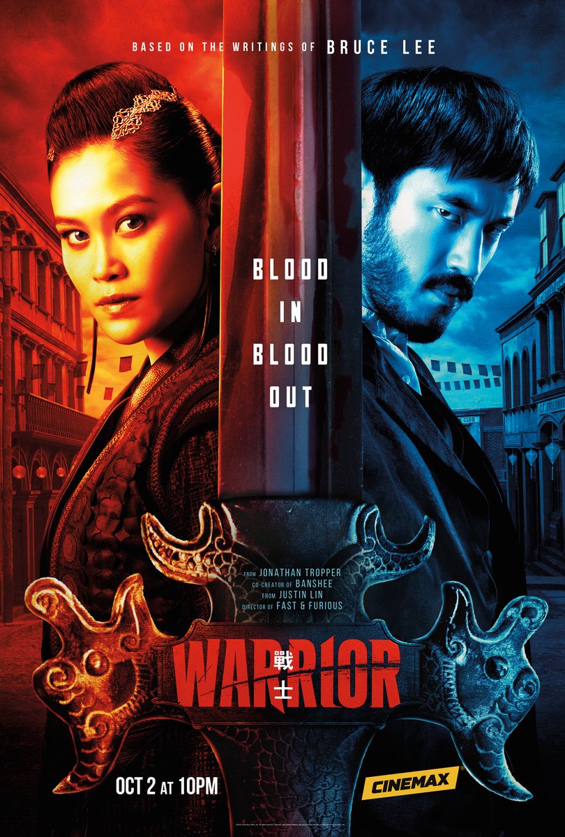 RavennaTran's tweet photo. RT if you think Warrior, based on a concept by Bruce Lee, should be renewed for Season 3. Since HBO picked it up from Cinemax, there’s a chance it can return, since HBO has resuscitated shows before. Might help if more people knew about this show and talked about it. #WarriorMAX https://t.co/rpLzzxmV8M