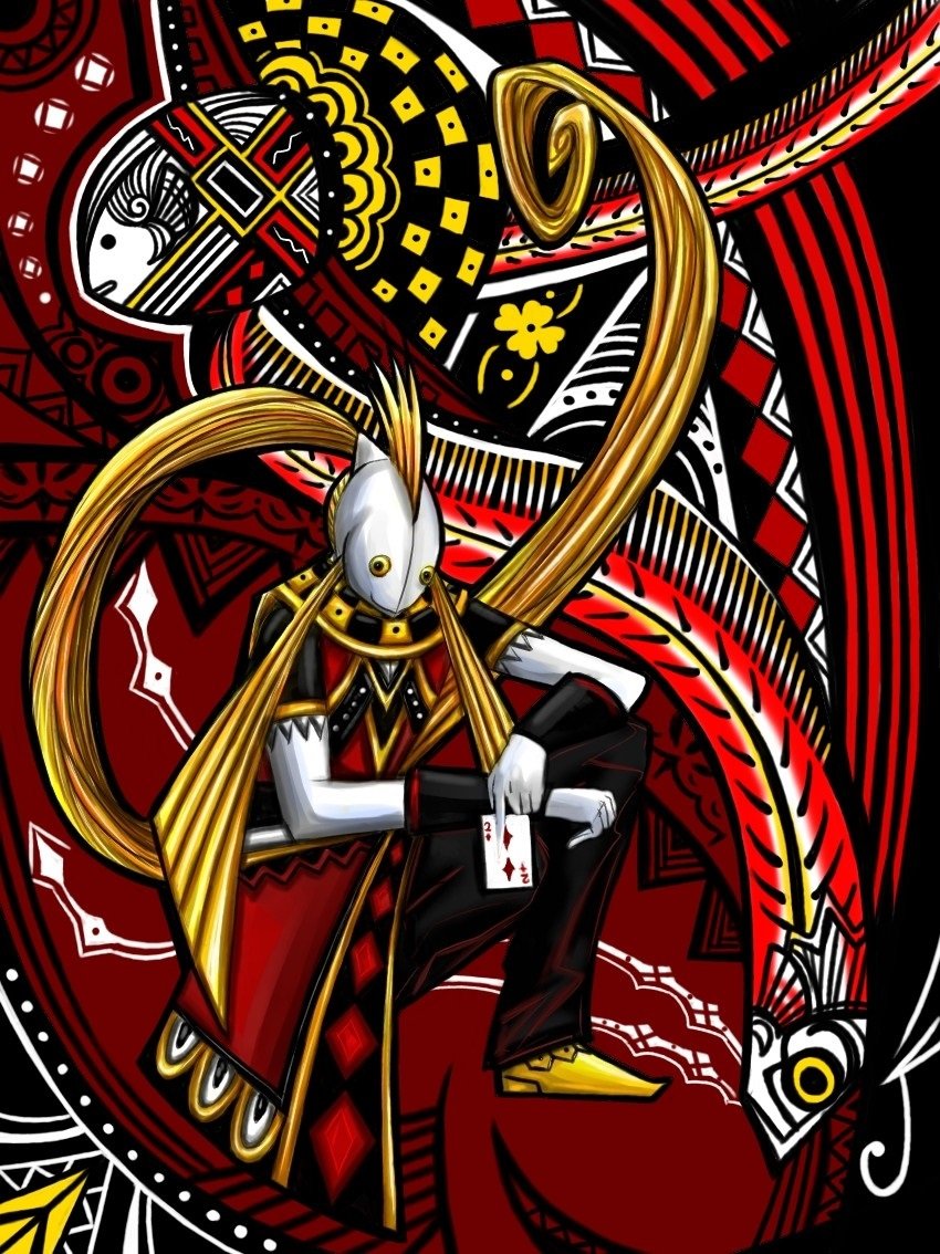 スミスge隠れ穴水族館 4 スート イラスト トランプ オリジナルイラスト