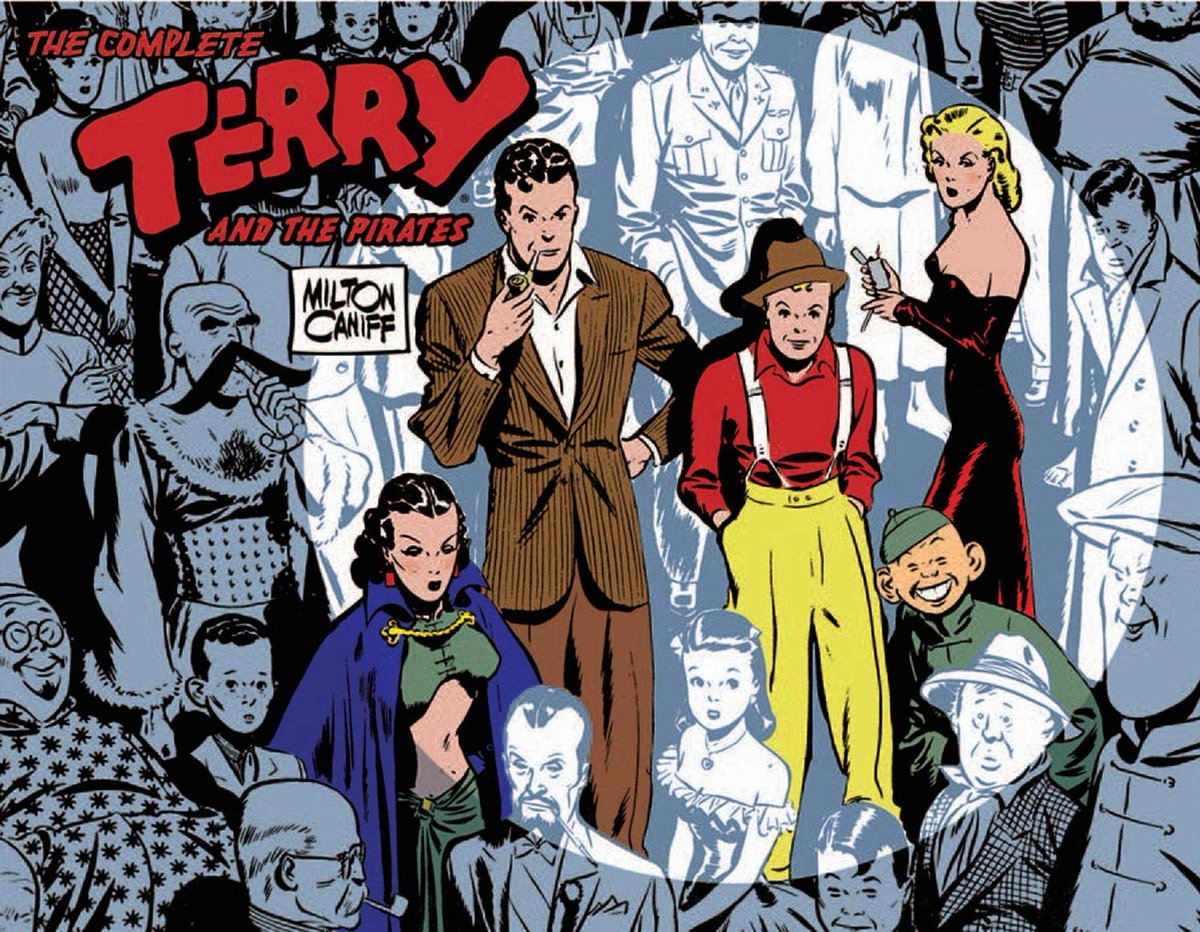 Terry and the Pirates is a classic comic strip that might be offensive to some for it's Asian stereotypes, but most are actual interesting characters, whatever the case this strip inspired so many artists back in the day.