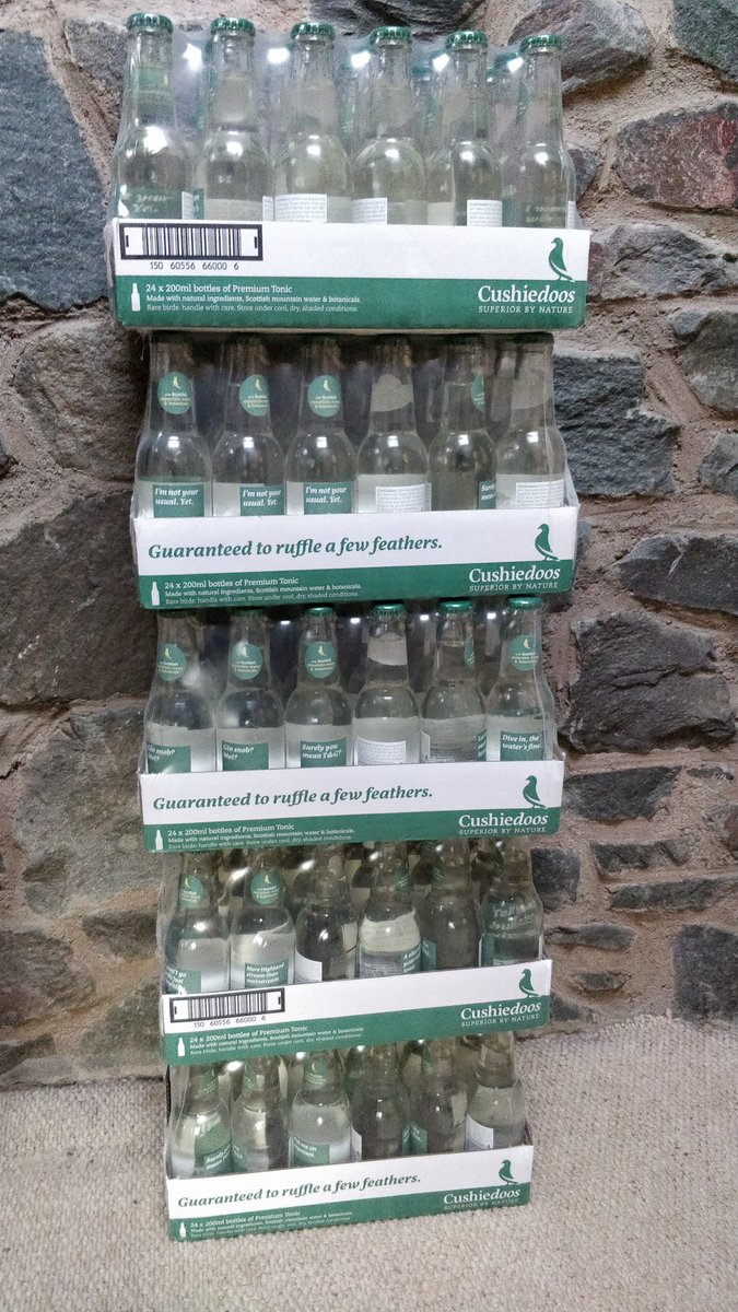 I've been unable to do any #gin tastings in over a year now. Sadly much of my stock of various tonics has  past its best before date. I guess I will be drinking a lot of gin myself to make best use of it.

However, the main thing is to remain safe and well. Be careful people.