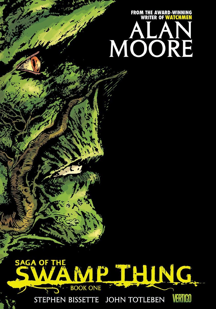 Swamp Thing by Alan Moore, for one reason it should you why writers think throwing away everything about a character is a good idea(when it should be a case by case basis) to reinvent him. It's a good run of comics and I feel should be read by more people.