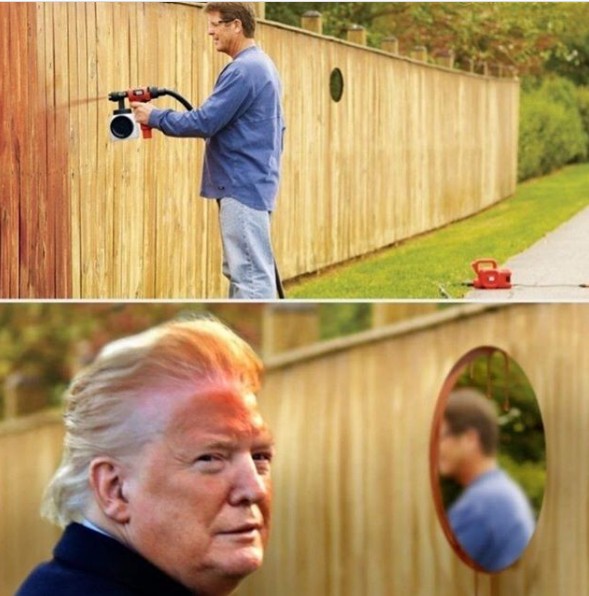 JustinC41901859's tweet photo. @Kelbre_Griff @DonaldJTrumpJr An inside look at his make-up artist!! https://t.co/x7IvZ28R3r