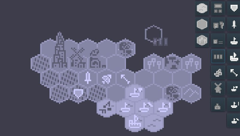 Online map editor. Collaborative map making!

Our next game is going to be a deckbuilding card game, which is played out on a hexagon map.

#strategy #deckbuilding #indiegames #pixelart #hexagon #godot #polytopia #strategygame #civilization #pitchyagame