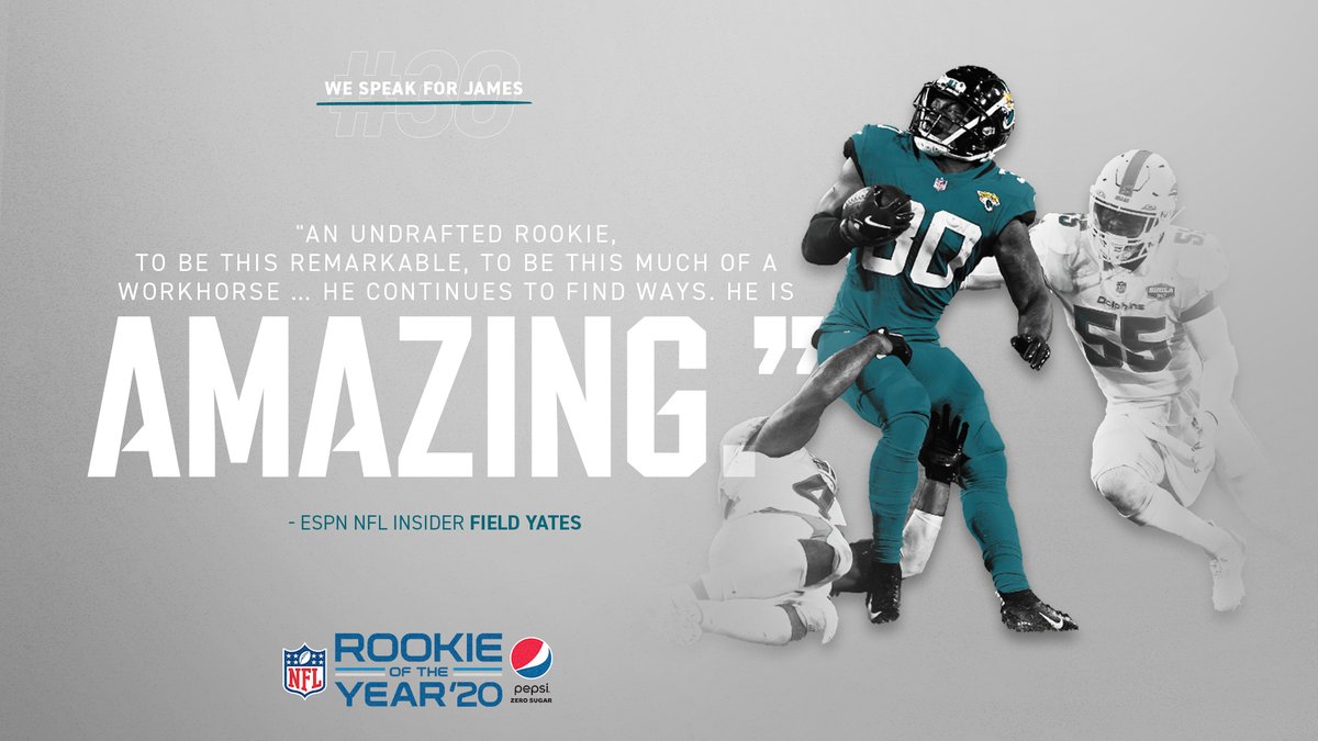 Jaguars's tweet photo. No words. Simply amazing.

RT to vote for @Robinson_jamess for Rookie of the Year. #PepsiROY https://t.co/qnGLWPu5r9