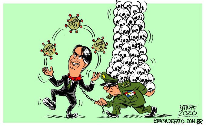 YourAnonNews's tweet photo. Brazil under Dictator Bolsonaro administration https://t.co/u9sIof1GfR