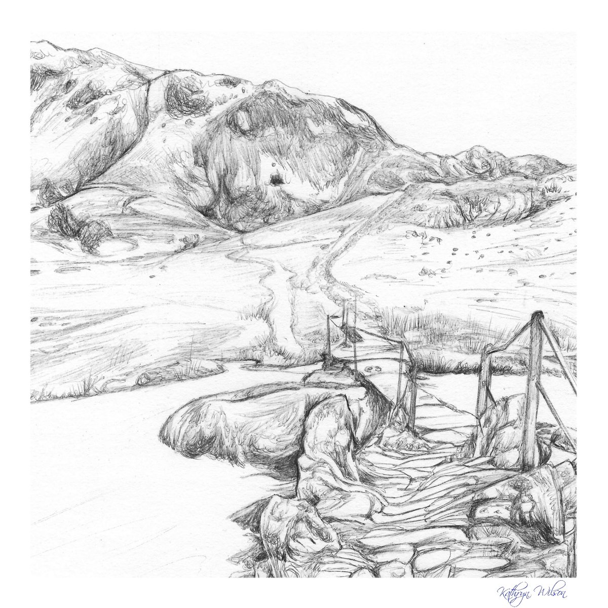 K_athrynWilson's tweet photo. Slater's Bridge, Langdale

#LakeDistrict #drawing #langdale #slatersbridge #Tilberthwaite #Cumbria https://t.co/ISIeb8nWIS