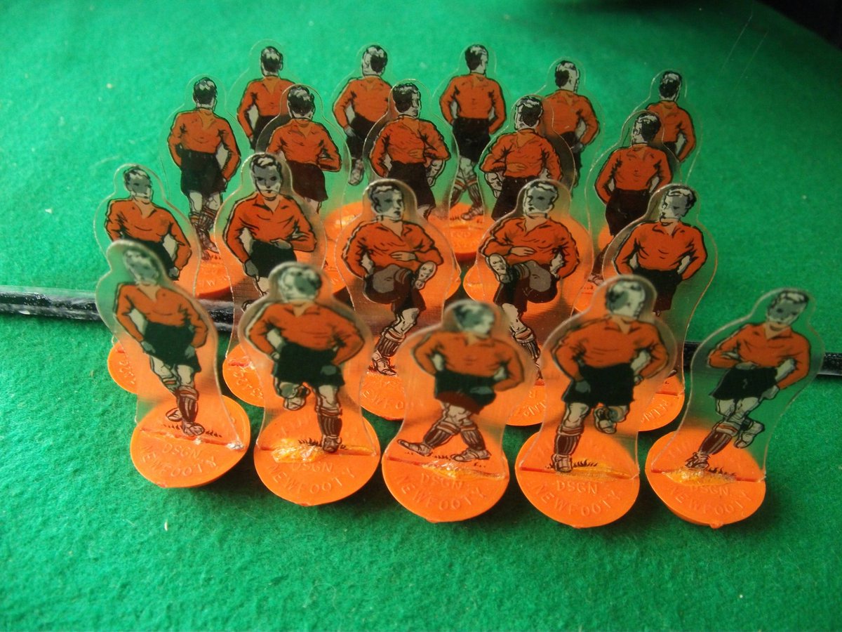 Newfooty Wolves 1950s Wolverhampton Wanderers @Wolves  #Wolves  #Subbuteo