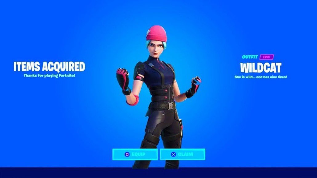 vazzfyd's tweet image. WILDCAT SKIN GIVEAWAY

Rules. 
- Follow @Pxmpifys 
 with notis
- Reply With Proof of Notis
- Like, Rt, And Reply
 
Ends 1/20/21

GoodLuck!