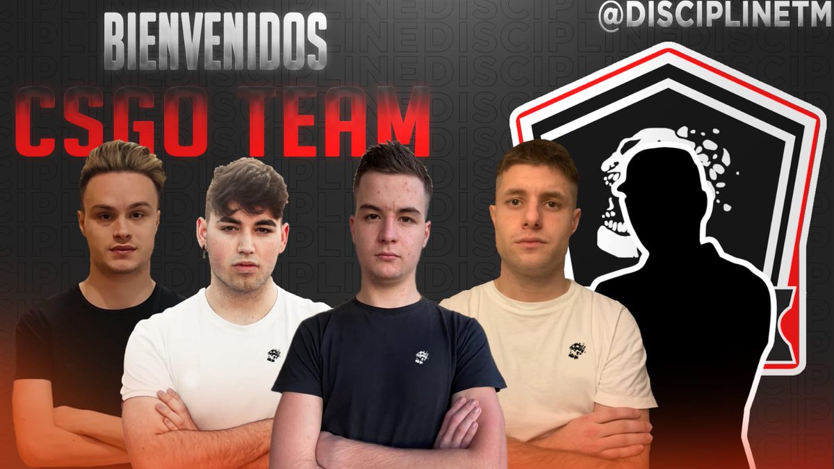 DisciplineTM's tweet photo. ¡Presentamos a nuestro nuevo roster de CS:GO compitiendo en la nueva season! 

🔫 @santacreucs
🔫 @kyruuss
🔫 @ngm_98
🔫 @sonistron
🔫 @Phant0mESP

| #BeDiscipline | https://t.co/V30wtEUAyH