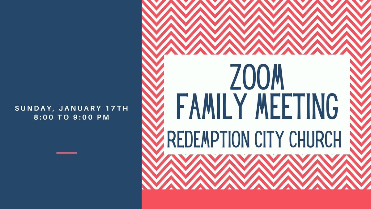 RedemptionGR's tweet photo. Family Meeting tonight 8:00-9:00 on Zoom. Jump on to hear highlights from 2020, the opportunity to purchase the church building we have been meeting in, and our annual financial update https://t.co/mgoxyPPKuO