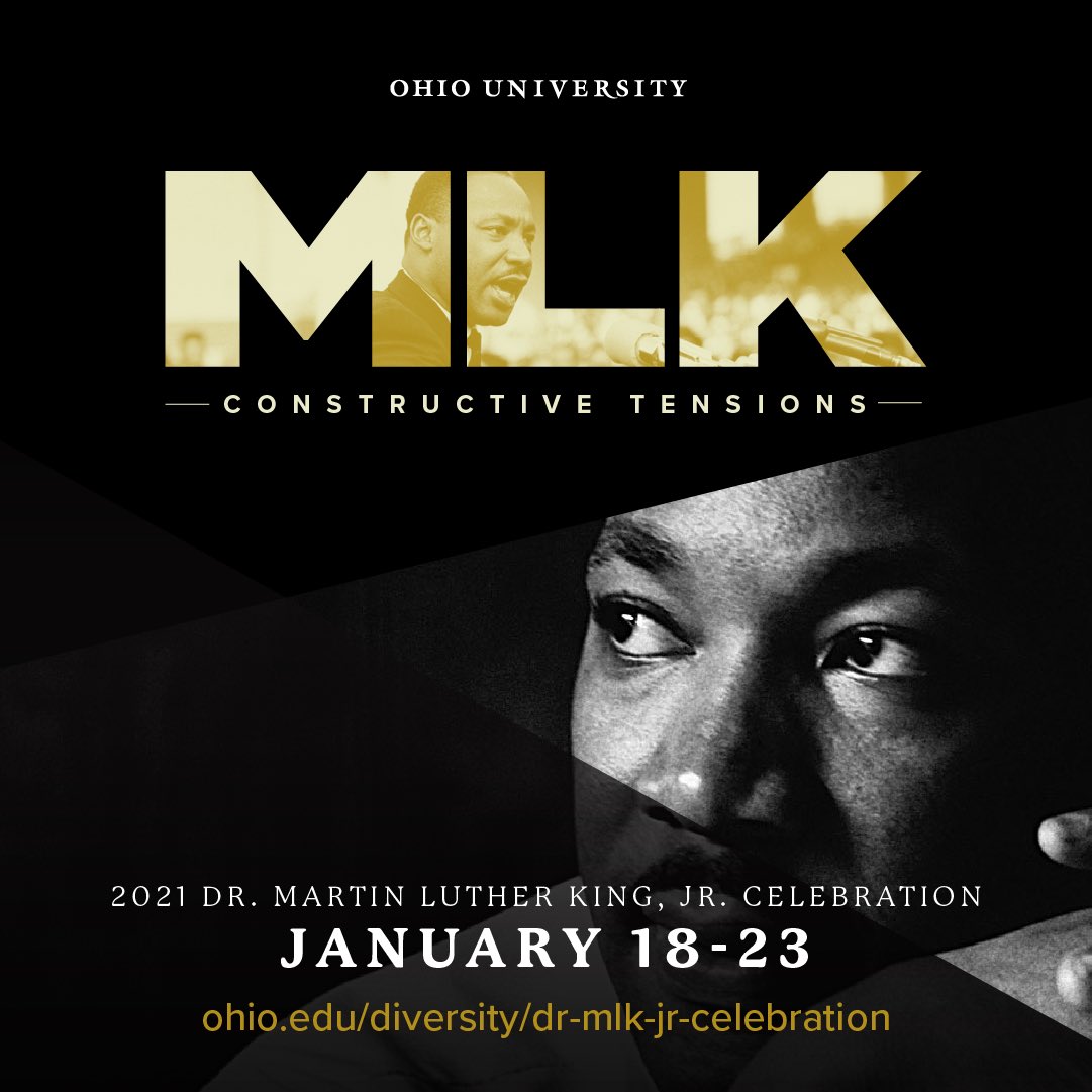 Join us this week for a five-day-long celebration of Martin Luther King Jr! Throughout the week, there will be several events honoring his legacy and addressing activism. Check out the event list below! https://t.co/6hvcOKVsFE
