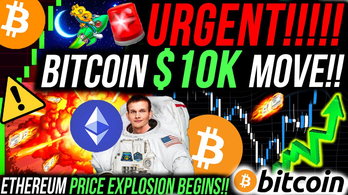 MartiniGuyYT's tweet photo. URGENT!!🚨 ETHEREUM ABOUT TO EXPLODE!!!! 🚨⚠️

In Todays Video:
-  #BITCOIN $10,000 MOVE IN 2 DAYS!!
-  #CRYPTO NEWS
-  #ETHEREUM PRICE TARGET
-  #ETH #BTC &amp; #XRP PRICE ANALYSIS!

WATCH THIS  #CRYPTO NEWS VIDEO!

⬇️ LINK BELOW ⬇️
https://t.co/id0wIX909l https://t.co/auLsxqxTye
