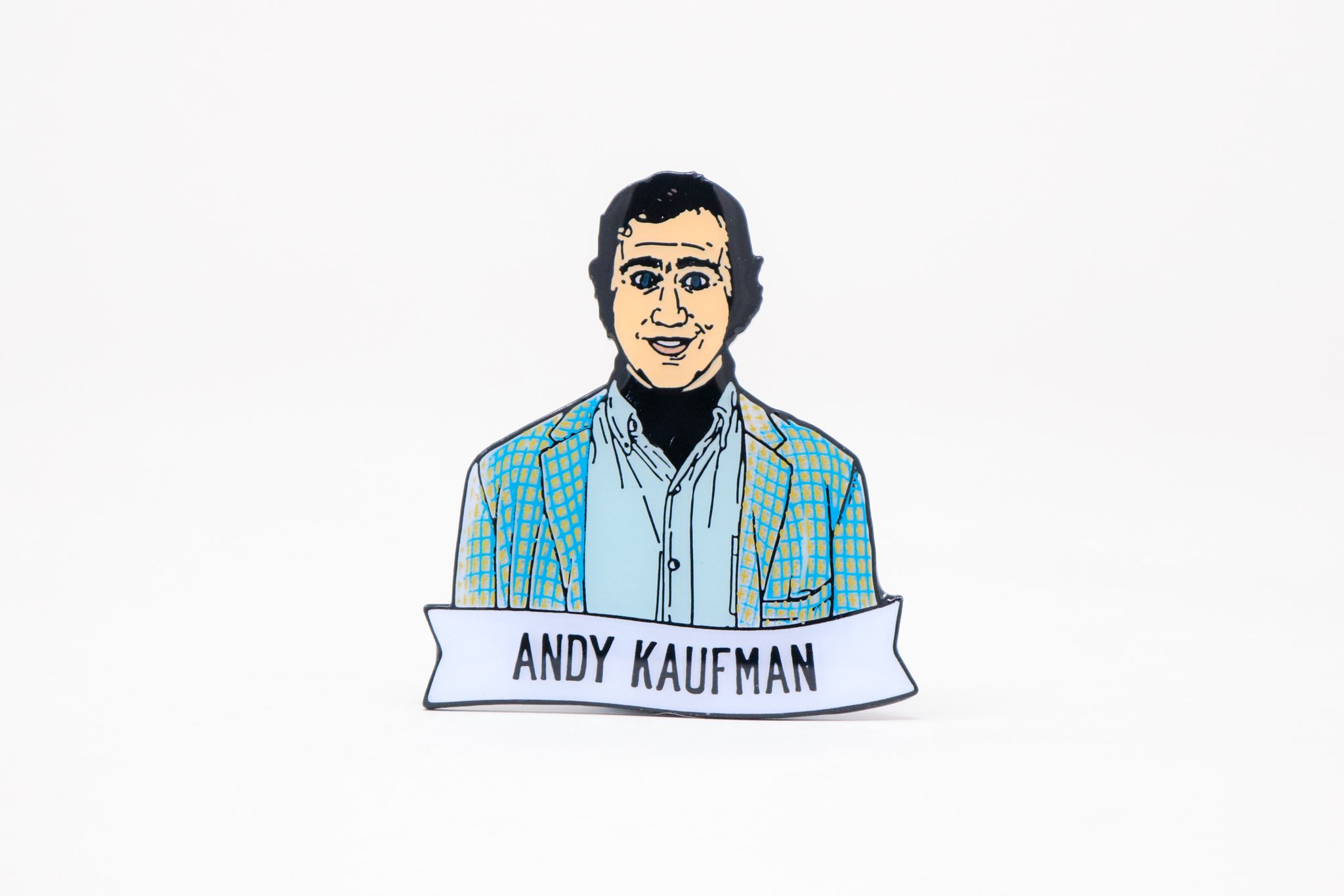  Happy Birthday Andy Kaufman .
Official pin at  