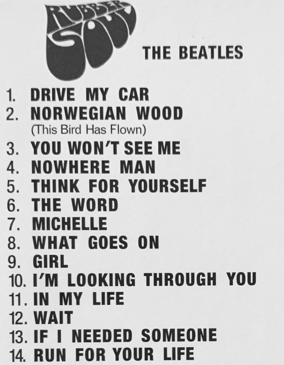 The Beatles release their sixth album in December 1965Seeking to challenge their “Beatle” image, their music is more influenced by pot and Bob Dylan. They sing about working women who drink wine, rather than girls. The Beatles grow up with “Rubber Soul”