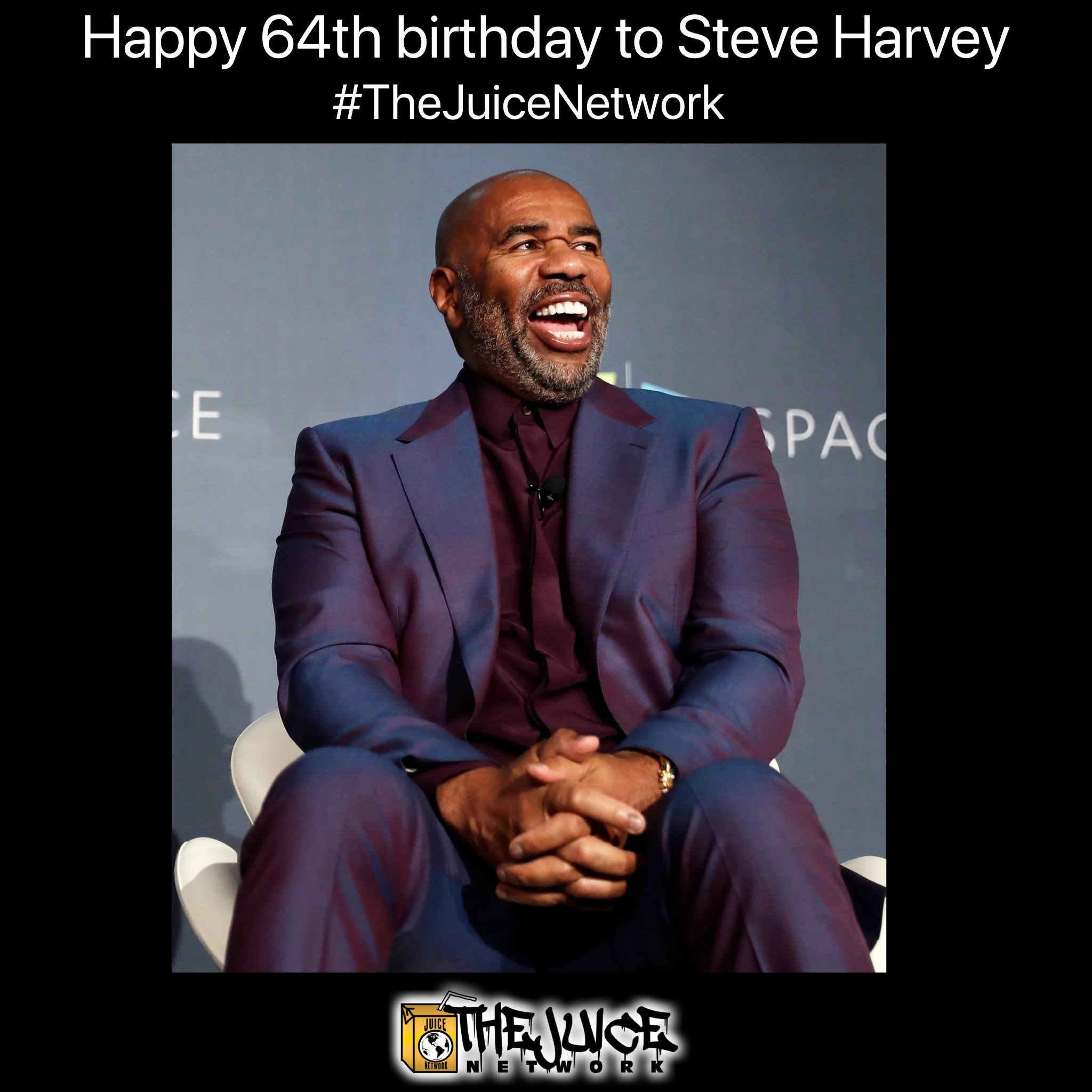 Happy 64th birthday to Steve Harvey!    