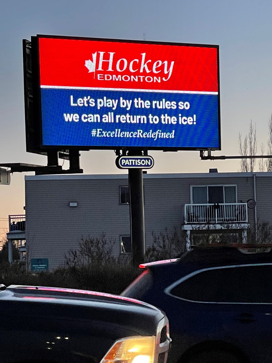 Let's drive down these numbers once &amp; for all &amp; get back on the ice. Thanks to our friends at Pattison for providing platforms to remind everyone to play by the rules. #community