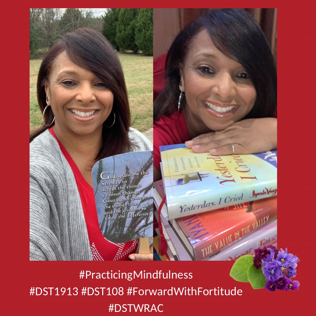 wracdst's tweet photo. DST REFLECT
WRAC is preparing our mind, body, and spirit for the new year by practicing mindfulness meditations, sharing affirmations for 2021, and reflecting on the past week of Founders Day activities.
#PracticingMindfulness 
#DST1913 #DST108 #DSTWRAC #ForwardWithFortitude https://t.co/3jDYo6aoyA