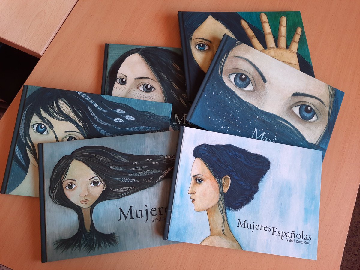 cpirosalescanal's tweet photo. Estas Navidades hemos podido completar la colección mujeres, con el último volumen sobre Mujeres Españolas, gracias a la generosidad de su autora Isabel Ruiz Ruiz https://t.co/5JjKIvsYda