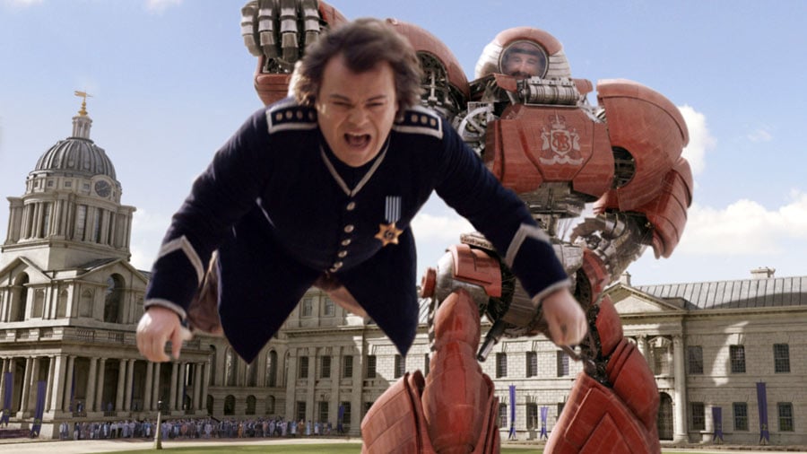 RATPackPros's tweet photo. Could Jack Black really learn his lesson so fast? How could the people of this island be so smart and stupid at the same time? Why did we need a musical number at the end of the movie?
 - https://t.co/0YHKUDc8cK https://t.co/vG2YmXOJBE