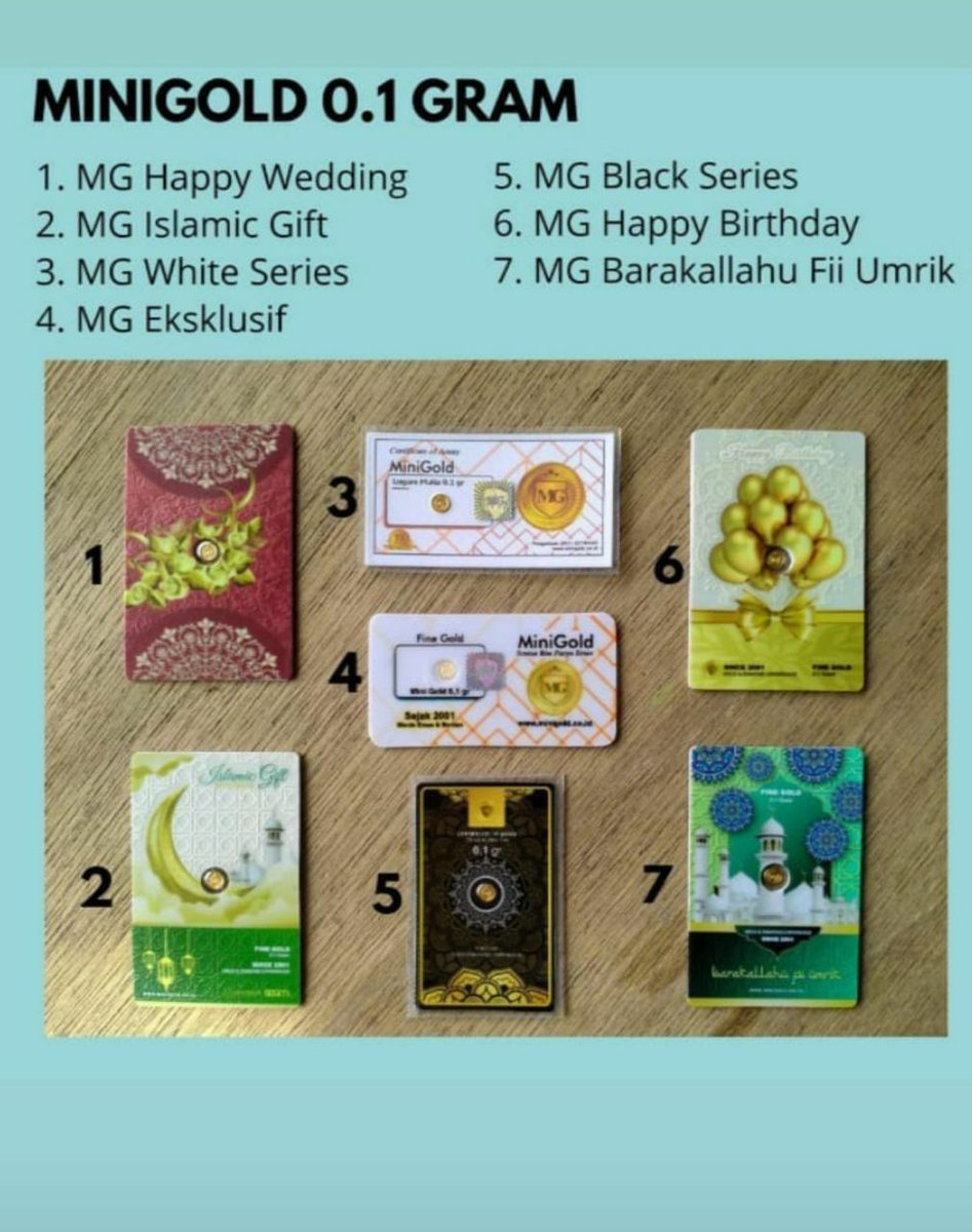 syahbuddinlubis's tweet photo. Minigold hadir dengan berbagai varian..cocok buat kado buat orang orang yg kita sayangi..
Dengan varian Minigold Gift Series..
#MiniGoldGiftSeries https://t.co/FK7i3oY5Mw