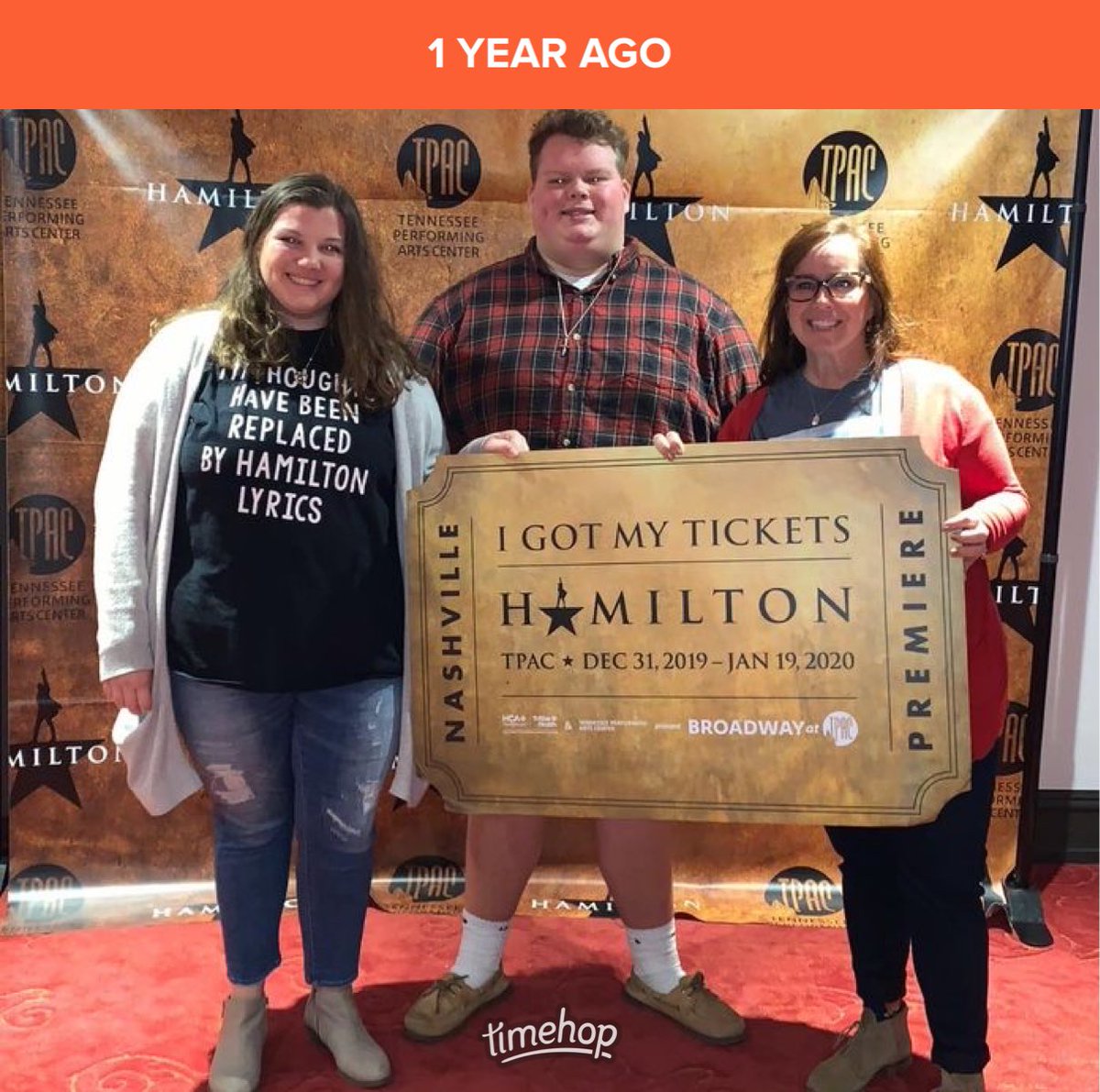 trishlom's tweet photo. A year ago.....
We miss you ⁦@tpac⁩ 🎭❤️⁦ https://t.co/mpU6am7EiK