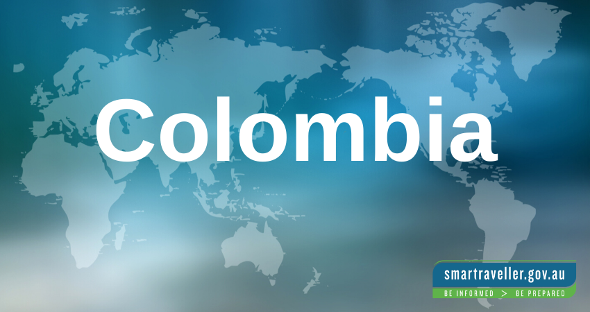 Smartraveller's tweet photo. Youโll need a negative COVID-19 test result, taken within 96 hours before departure, before boarding flights to #Colombia. If testing prior to boarding isnโt possible, you must isolate on arrival for 14 days or until you receive a negative test result. https://t.co/JitzZ5zHoT https://t.co/4ABSny7N7V