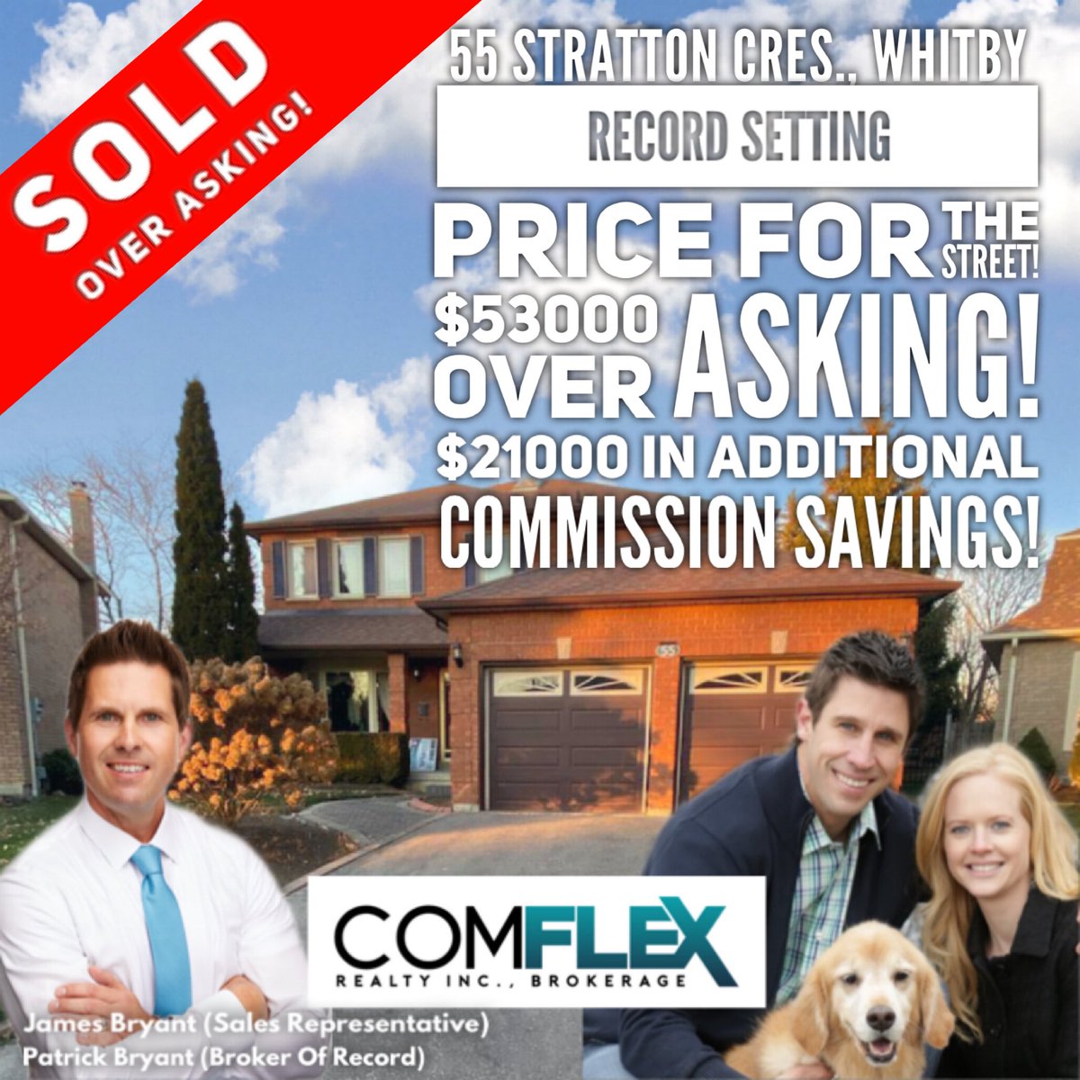 SOLDBYBRYANT's tweet photo. 💥Contact Comflex Realty Today! https://t.co/LrmRCN64ic🔥Bryant@comflex.ca
#realestate #realtors #comflex #comflexrealestate #getmore #savemore #expectmore #moresavings #morevalue #topagents #teambryant #soldbybryant #sold #torontorealestate #whitby #uxbridge #brooklin #mls https://t.co/4fgY24KNuR