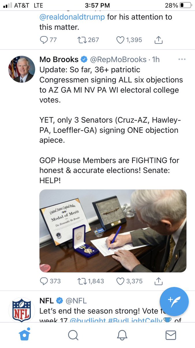 j_meszaros's tweet photo. @BillHagertyTN I was at church a couple weeks ago when Pastor Steve prayed over you. Curious to hear if you and @MarshaBlackburn will be signing objections? https://t.co/P6Lel8eIDJ