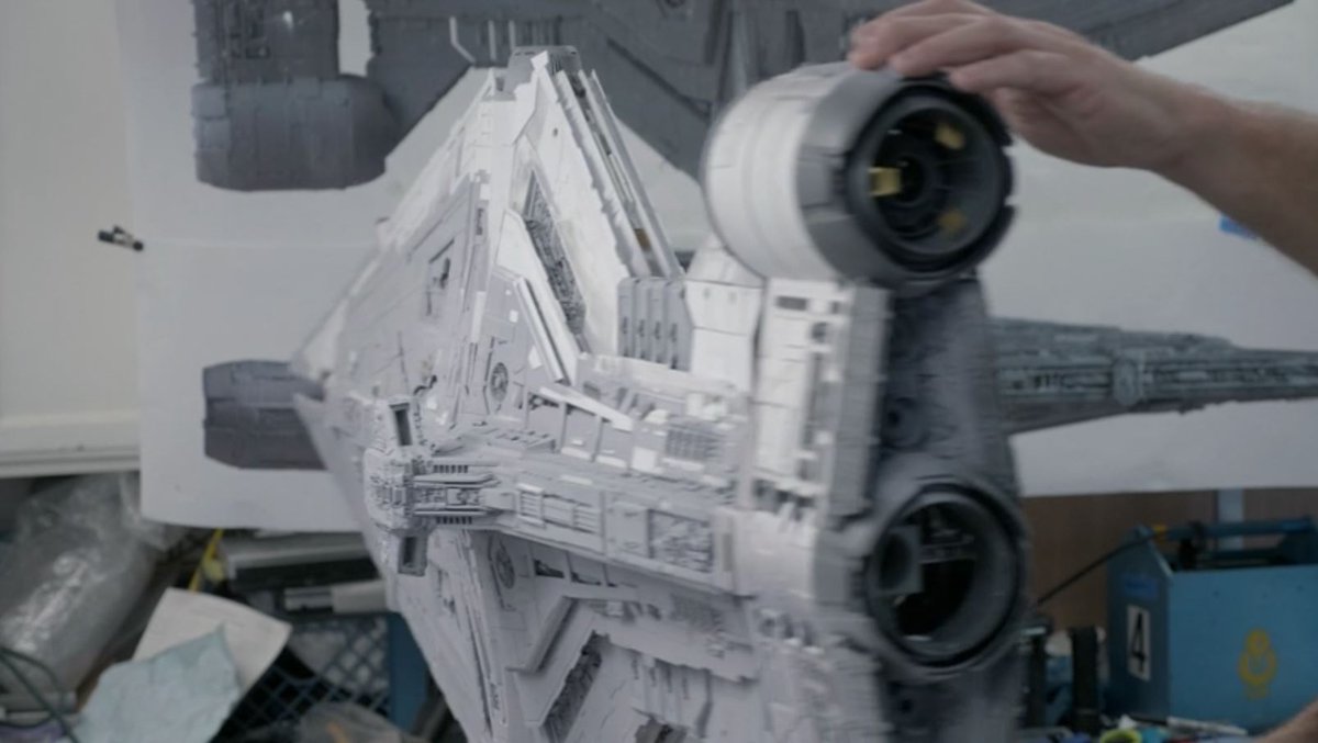 The Spaceshipper Themandalorian Season 2 Class 546 Cruiser Model By John Goodson Amp Ilmvfx Miniature Unit T Co Tlvkbl64qf Twitter